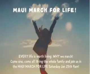 MAUI MARCH FOR LIFE