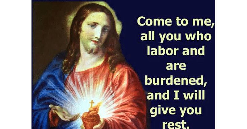 Matthew 11:25-30